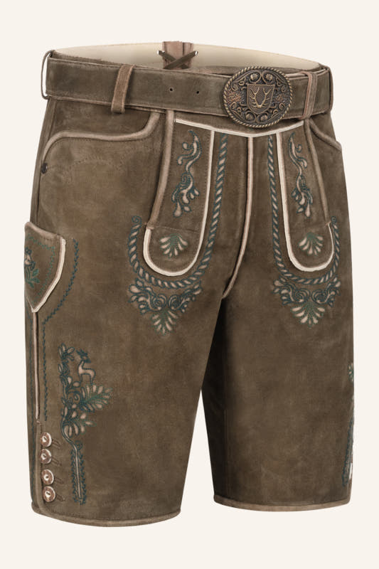 Alternative view of Lederhose Cailan mit Gürtel