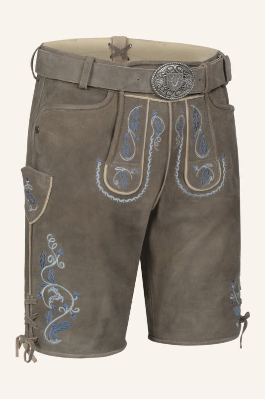 Alternative view of Lederhose Malik mit Gürtel