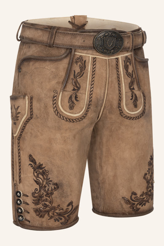 Alternative view of Lederhose Devian mit Gürtel