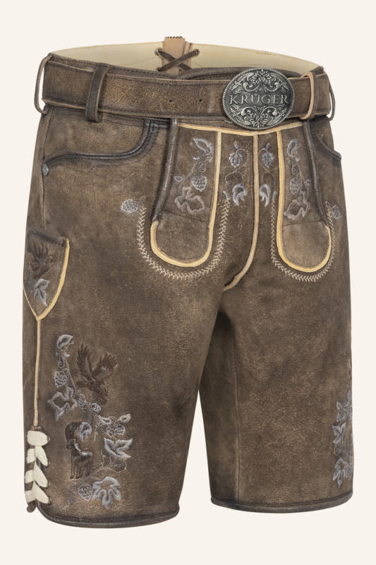 Alternative view of Lederhose Ulli mit Gürtel