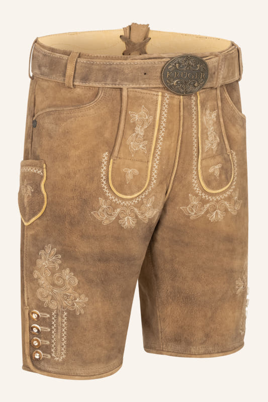Alternative view of Lederhose Roberto mit Gürtel