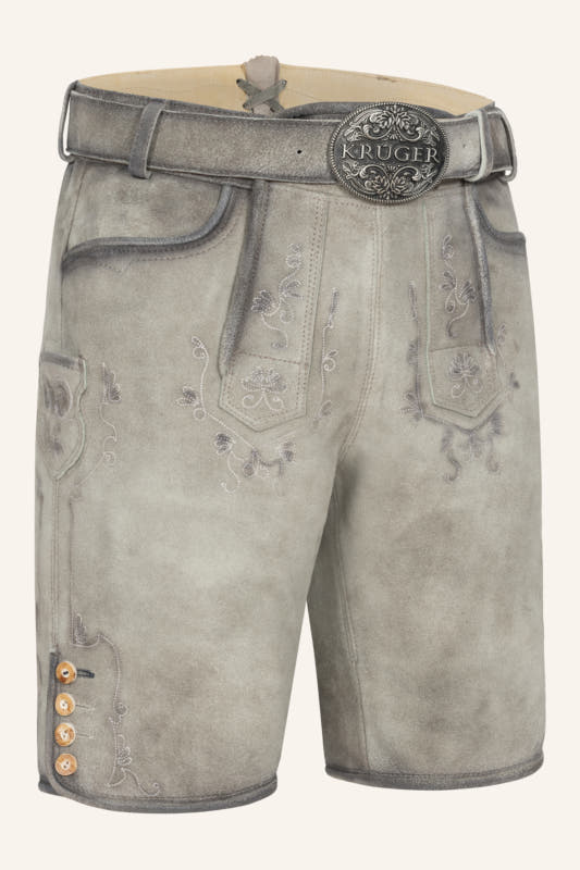 Alternative view of Lederhose Lenny mit Gürtel