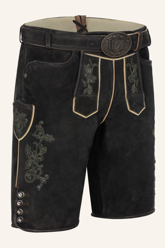 Alternative view of Lederhose Caelius mit Gürtel