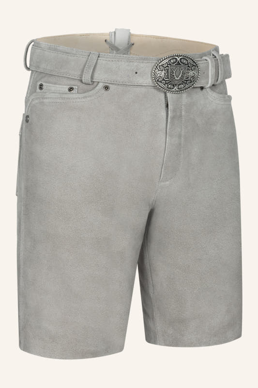 Alternative view of Lederhose Jari mit Gürtel