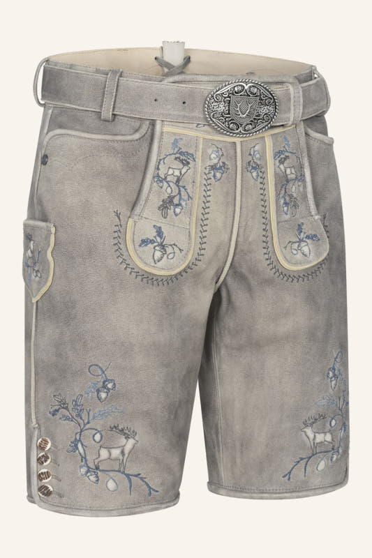 Alternative view of Lederhose Ulf mit Gürtel