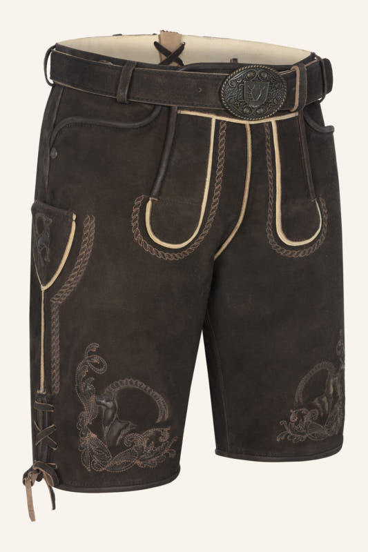 Alternative view of Lederhose Balian mit Gürtel