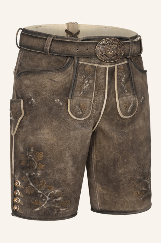 Alternative view of Lederhose Wanja mit Gürtel