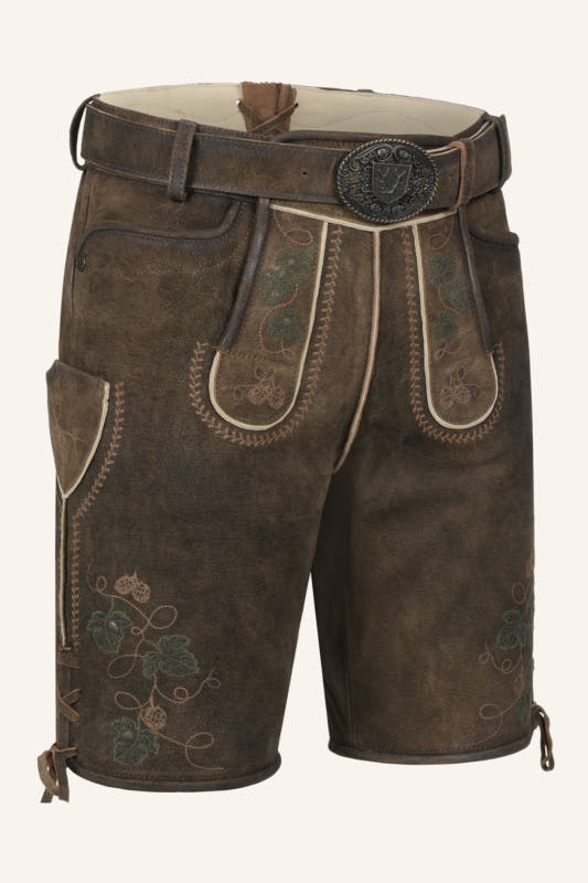 Alternative view of Lederhose Nikolas mit Gürtel