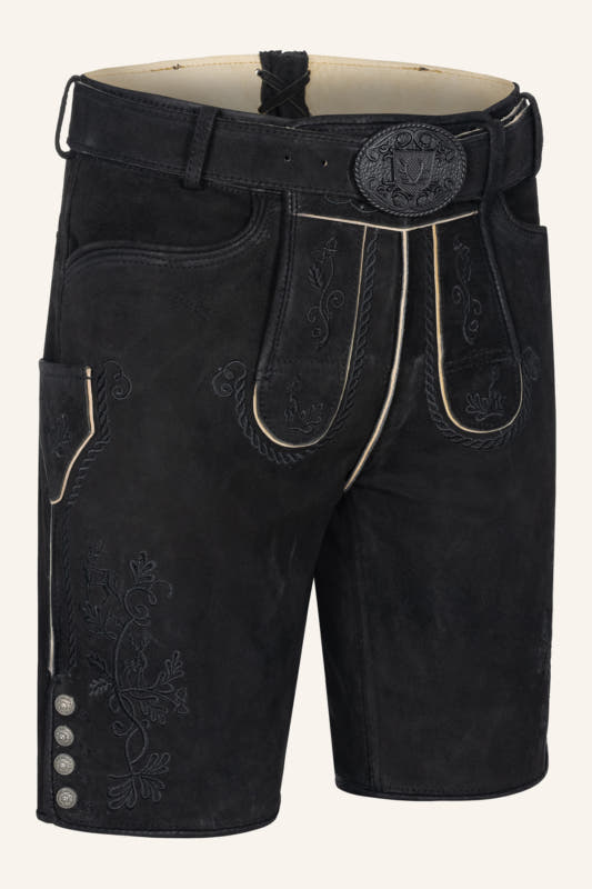 Alternative view of Lederhose Sylvar mit Gürtel