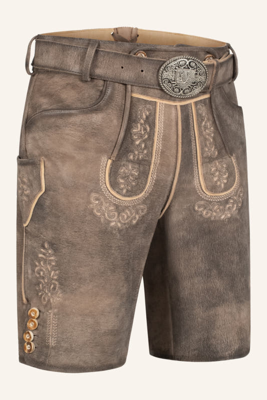 Alternative view of Lederhose Mailo mit Gürtel